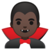 Man Vampire: Dark Skin Tone