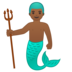 Merman: Medium-Dark Skin Tone
