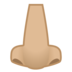 Nose: Medium-Light Skin Tone