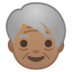 Older Person: Medium Skin Tone