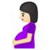 Pregnant Woman: Light Skin Tone