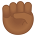 Raised Fist: Medium-Dark Skin Tone
