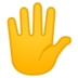 Hand with Fingers Splayed