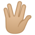Vulcan Salute: Medium-Light Skin Tone