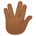 Vulcan Salute: Medium-Dark Skin Tone