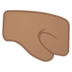 Right-Facing Fist: Medium Skin Tone