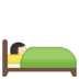 Person in Bed: Light Skin Tone