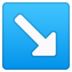 Down-Right Arrow