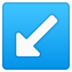 Down-Left Arrow