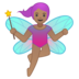 Woman Fairy: Medium Skin Tone