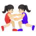 Women Wrestling, Type-1-2