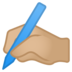 Writing Hand: Medium-Light Skin Tone