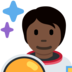 Astronaut: Dark Skin Tone