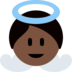 Baby Angel: Dark Skin Tone