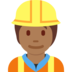 Construction Worker: Medium-Dark Skin Tone