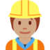 Construction Worker: Medium Skin Tone