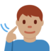 Deaf Man: Medium Skin Tone