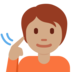 Deaf Person: Medium Skin Tone