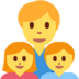 Family: Man, Girl, Boy