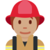 Firefighter: Medium Skin Tone