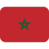 Flag: Morocco