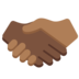 Handshake: Dark Skin Tone, Medium-Dark Skin Tone