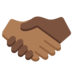 Handshake: Medium-Dark Skin Tone, Dark Skin Tone