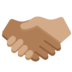 Handshake: Medium-Dark Skin Tone, Medium Skin Tone