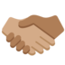 Handshake: Medium Skin Tone, Medium-Dark Skin Tone