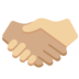 Handshake: Medium Skin Tone, Medium-Light Skin Tone