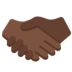 Handshake: Dark Skin Tone