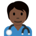 Health Worker: Dark Skin Tone