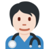 Health Worker: Light Skin Tone