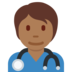 Health Worker: Medium-Dark Skin Tone
