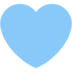 Light Blue Heart
