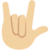 Love-You Gesture: Medium-Light Skin Tone