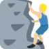 Man Climbing: Medium-Light Skin Tone