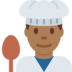 Man Cook: Medium-Dark Skin Tone