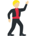 Man Dancing: Medium-Light Skin Tone