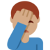 Man Facepalming: Medium Skin Tone
