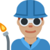 Man Factory Worker: Medium Skin Tone