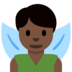 Man Fairy: Dark Skin Tone
