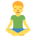 Man in Lotus Position