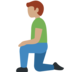 Man Kneeling: Medium Skin Tone