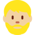 Man: Medium-Light Skin Tone, Beard
