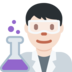 Man Scientist: Light Skin Tone