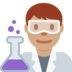 Man Scientist: Medium Skin Tone