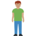 Man Standing: Medium Skin Tone