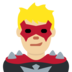 Man Supervillain: Medium-Light Skin Tone