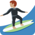 Man Surfing: Medium Skin Tone